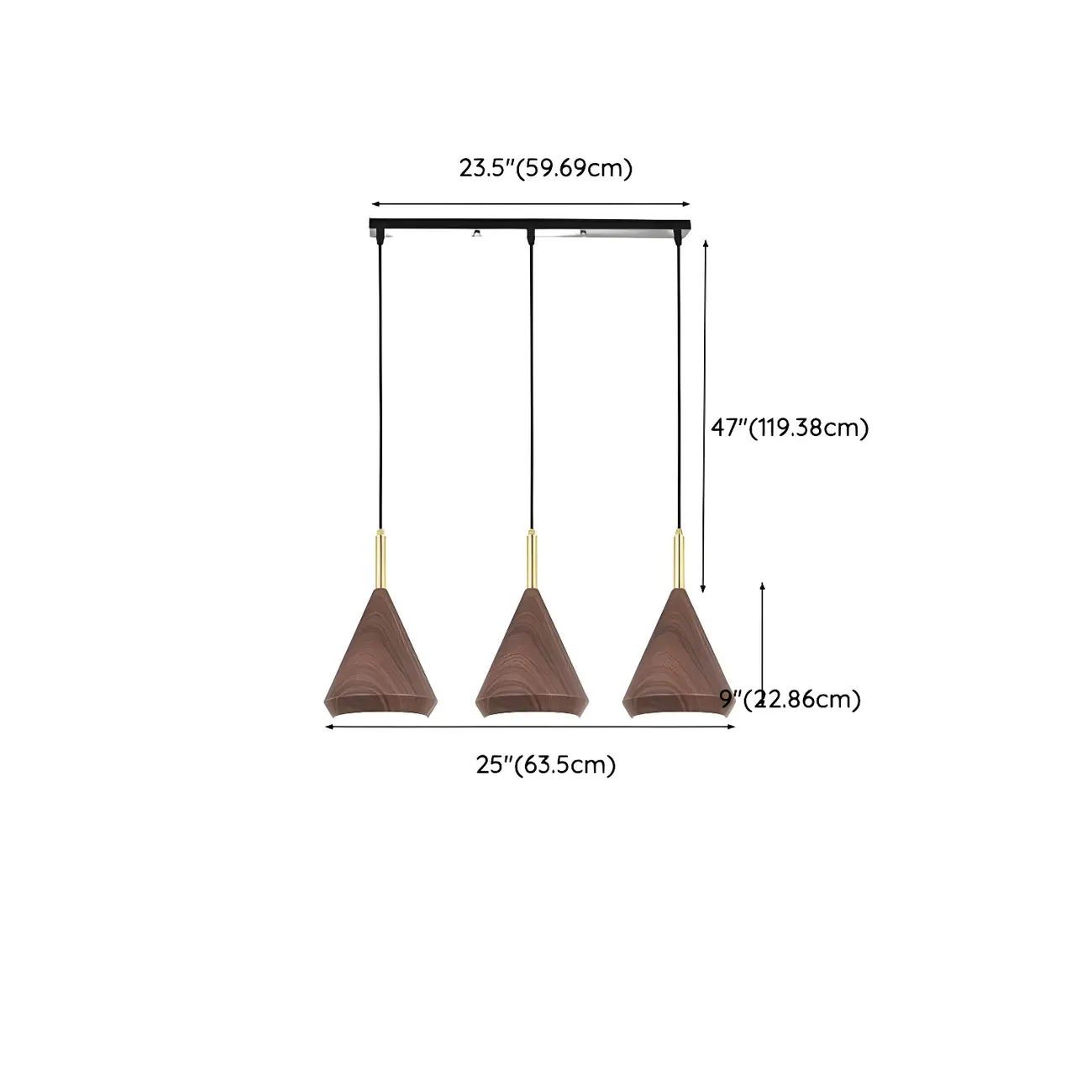 3-Light Modern Adjustable Length Island Pendant Light for Kitchen Image - 16 | homeyfad