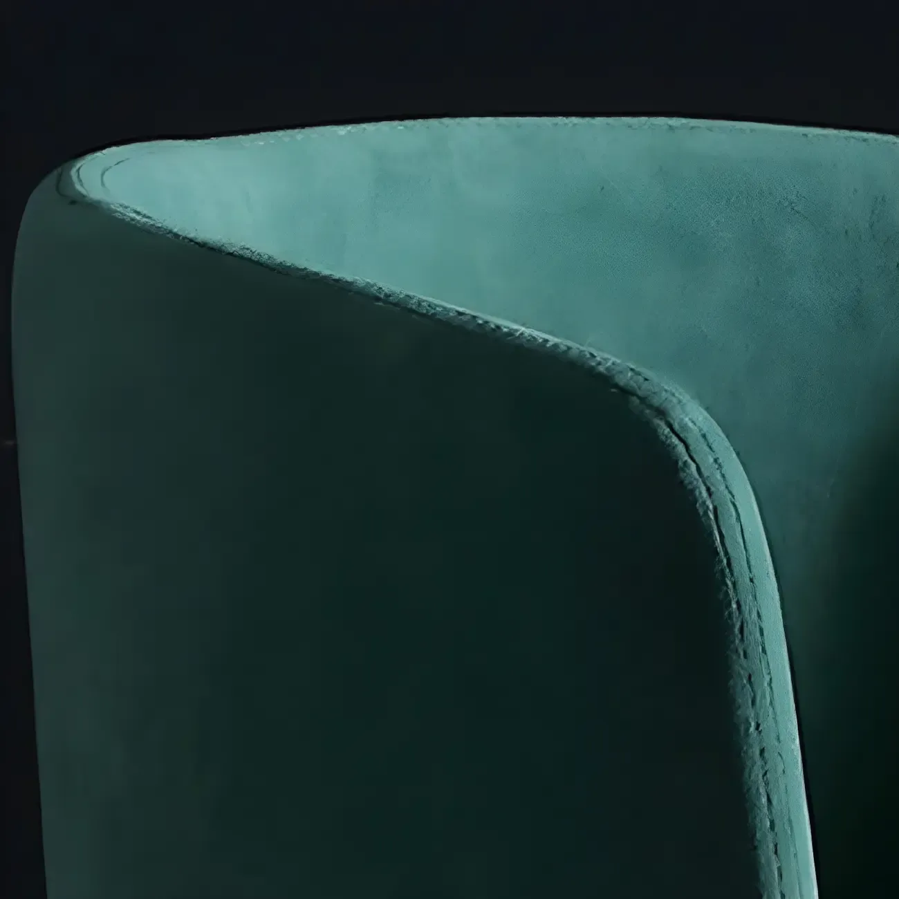 Bucket Faux Leather Wingback Counter Height Bar Stools Image - 6