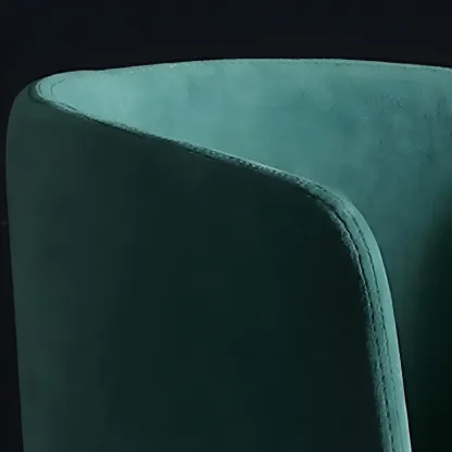 Bucket Faux Leather Wingback Counter Height Bar Stools Image - 6