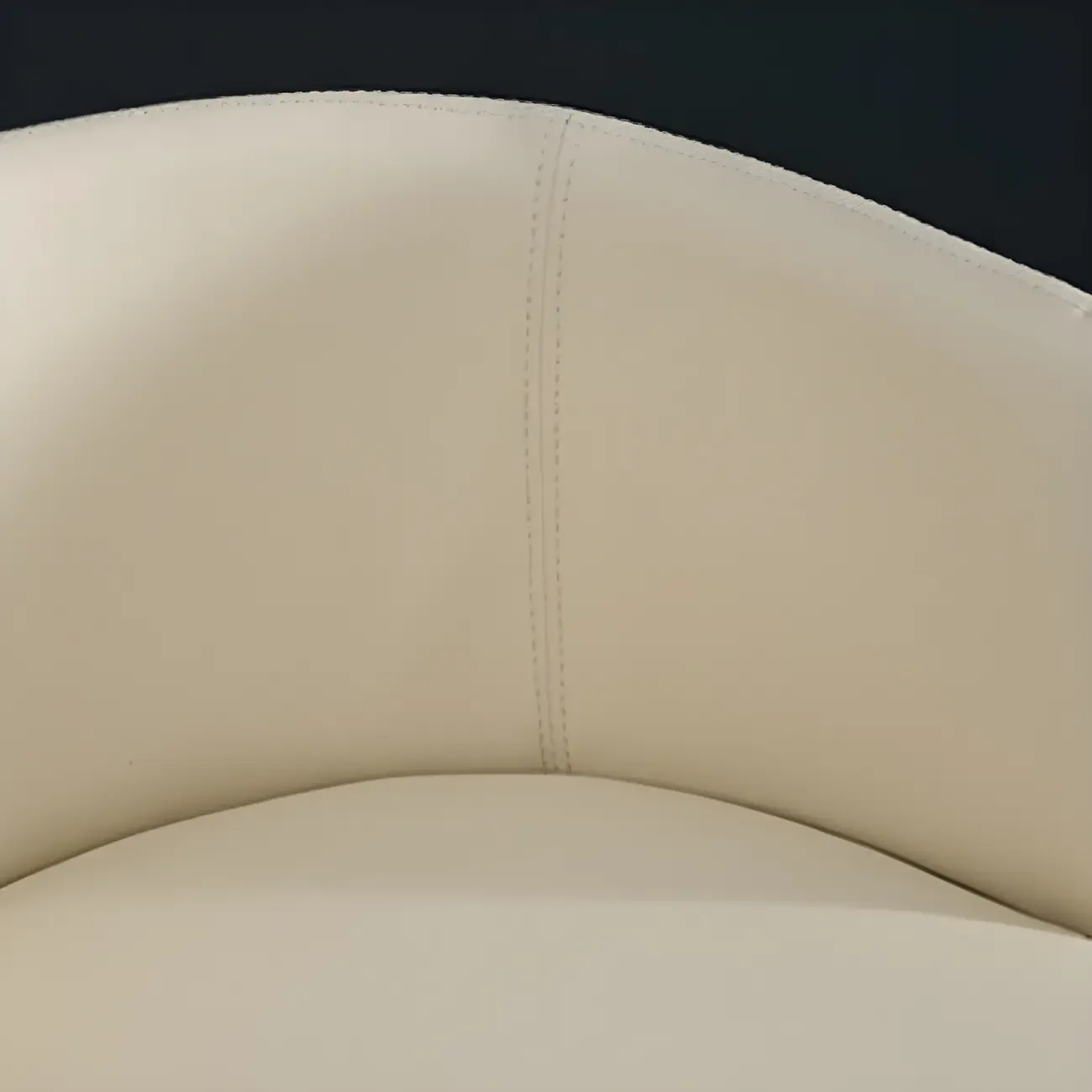 Bucket Faux Leather Wingback Counter Height Bar Stools Image - 7