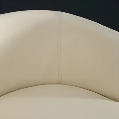 Bucket Faux Leather Wingback Counter Height Bar Stools Image - 7