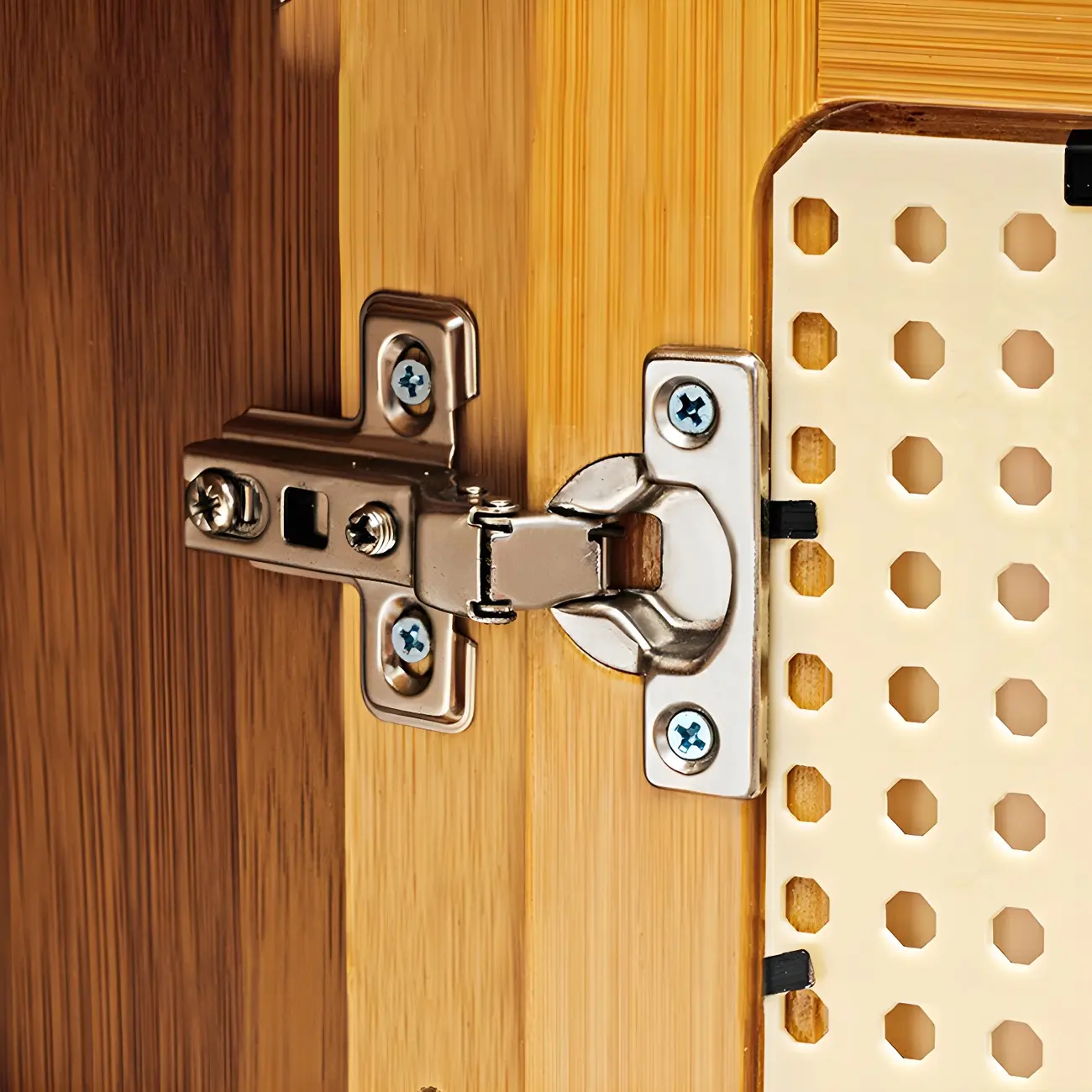 Entryway Bamboo Shoe Storage Cabinet with Rattan Doors Image - 12 | homeyfad