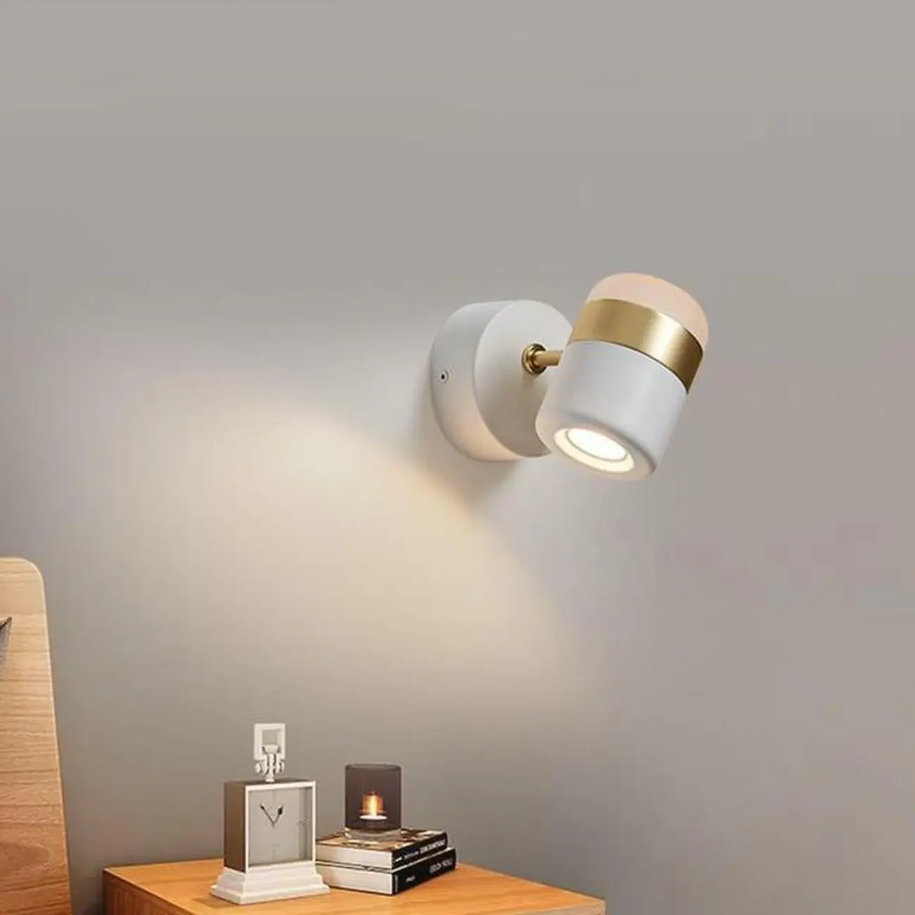 Modern 2-Light Cylinder Adjustable Wall Sconce Image - 1 | homeyfad