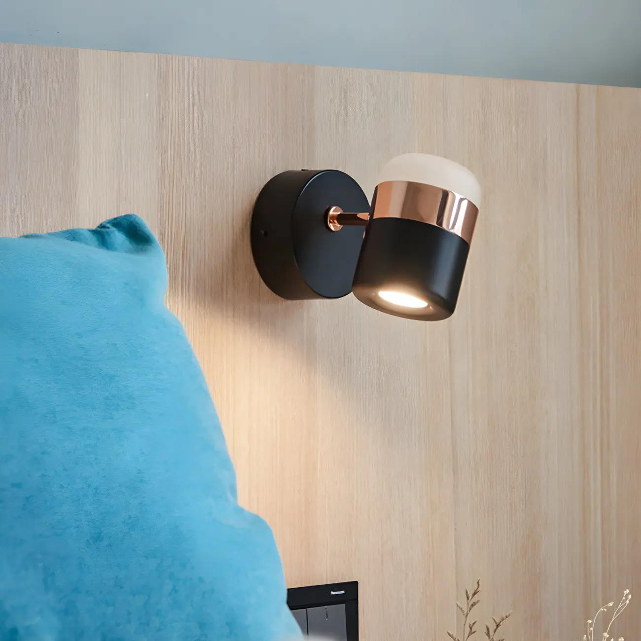 Modern 2-Light Cylinder Adjustable Wall Sconce Image - 6 | homeyfad