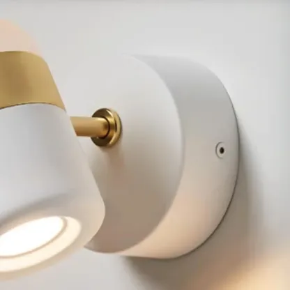 Modern 2-Light Cylinder Adjustable Wall Sconce Image - 9