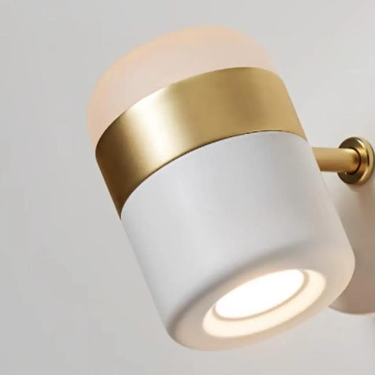 Modern 2-Light Cylinder Adjustable Wall Sconce Image - 10 | homeyfad