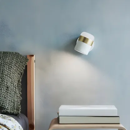 Modern 2-Light Cylinder Adjustable Wall Sconce Image - 11