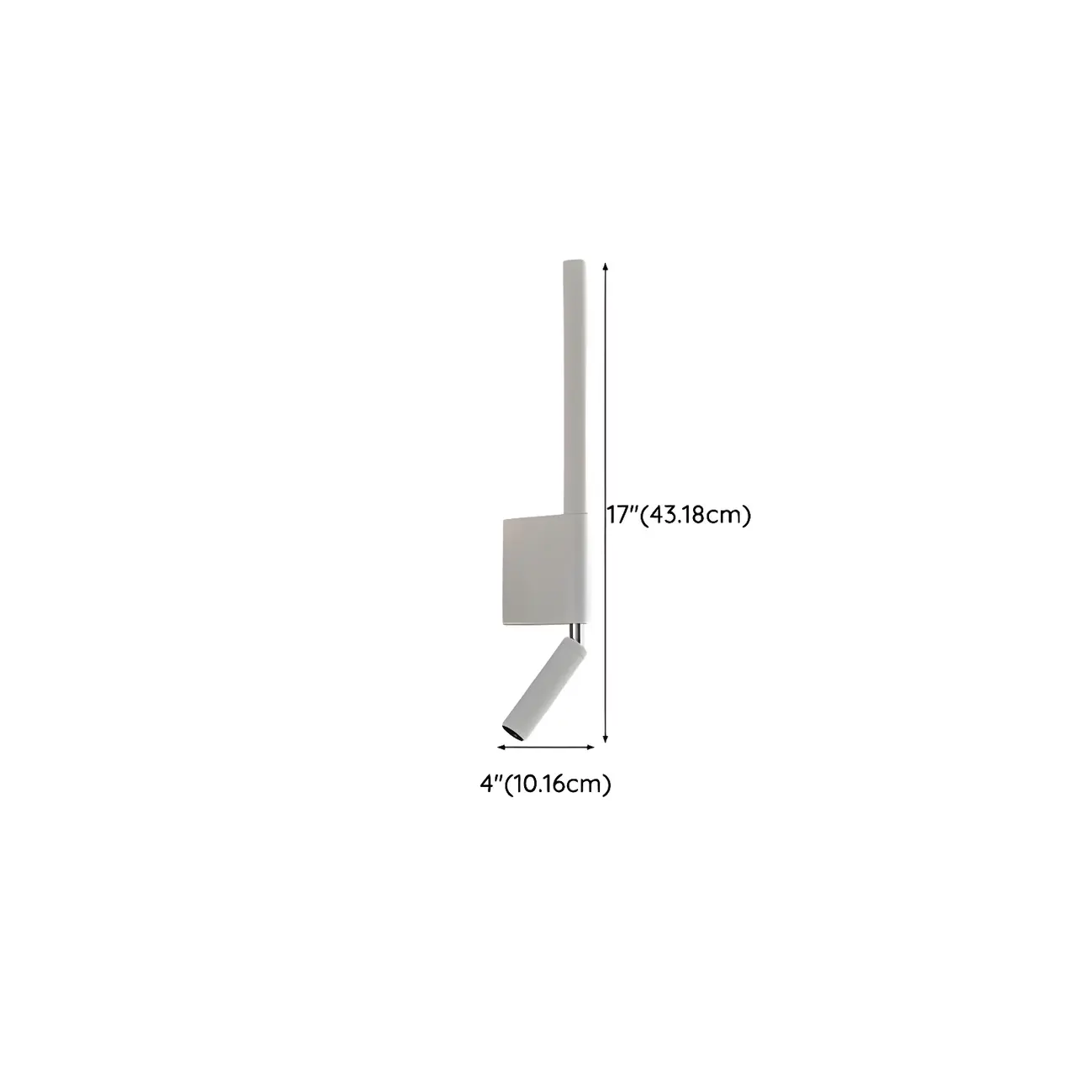 Modern Minimalist Aluminium Reading Wall Light for Living Room Image - 10 | homeyfad