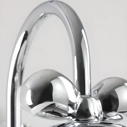 Modern Chrome Globe Glass Indoor Wall Sconce Light Image - 7