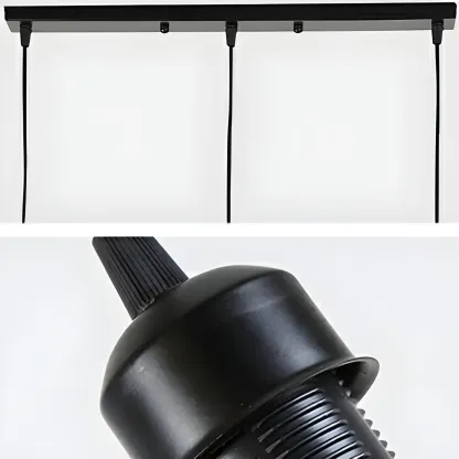 Modern Crystal Dome Island Pendant Light for Kitchen Image - 9