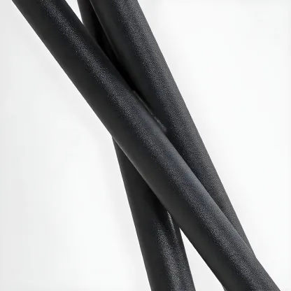 Modern 63" Tripod Black LED Fabric Floor Lamp Drum Shade  Image - 7