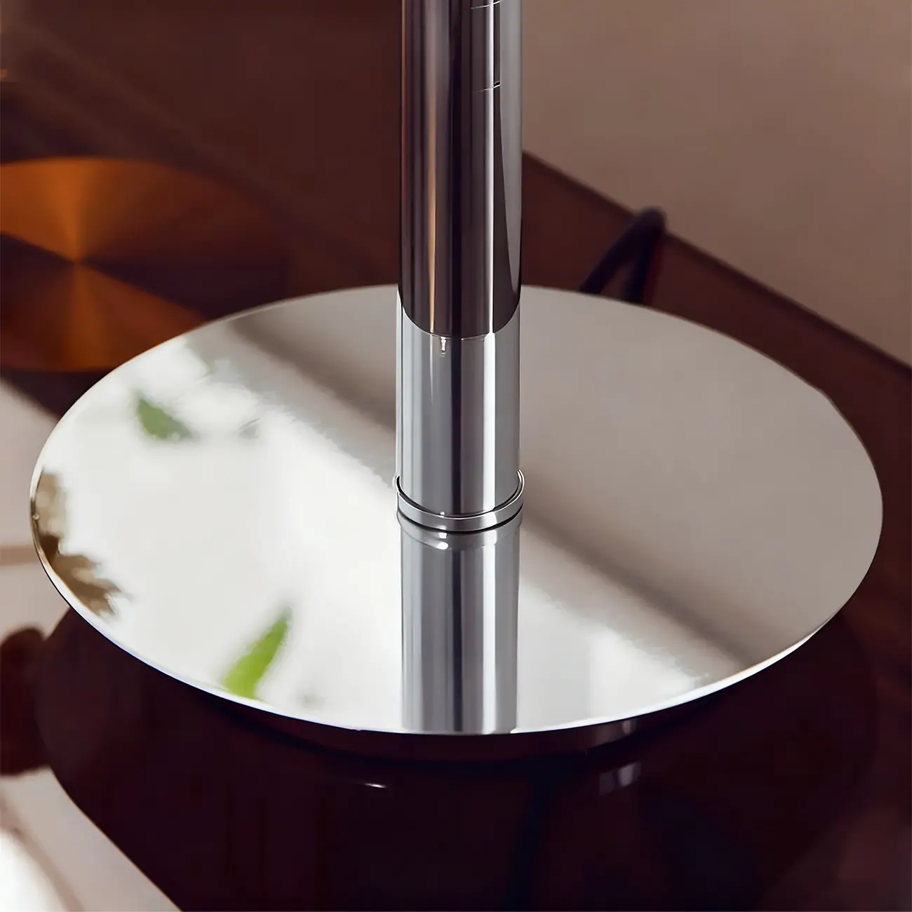 Modern Yellow Bubble Glass Metal LED Floor Lamp Image - 10 | homeyfad