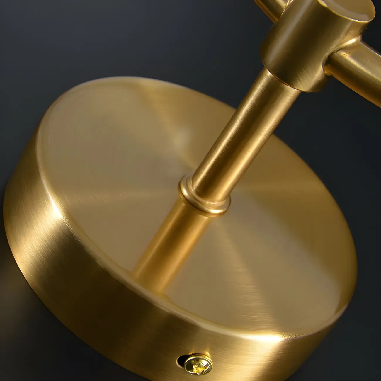 2-Light Sphere Glass Bi-pin Gold Semi Flush Ceiling Light Image - 13