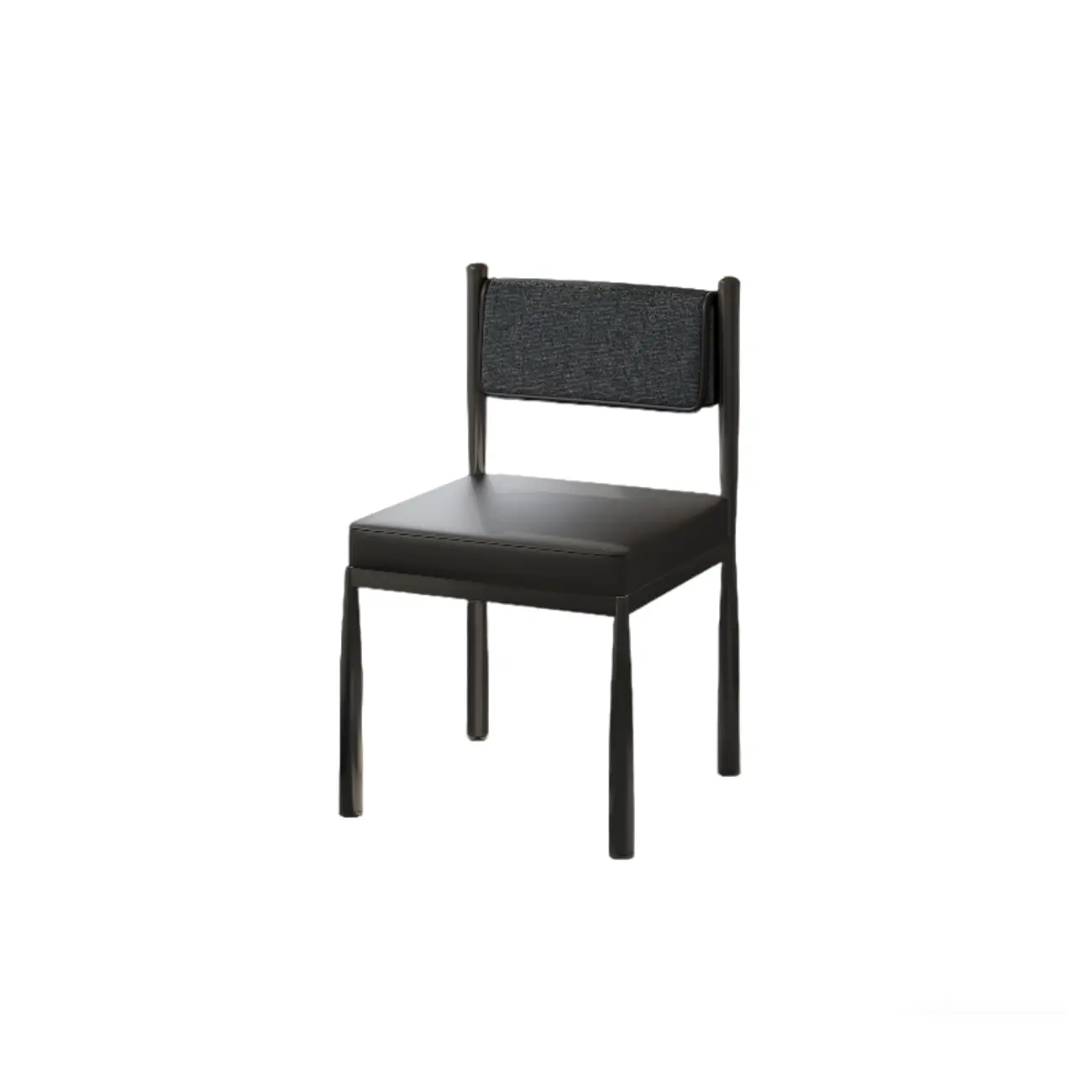 Mid-Century Modern Linen Upholstered Dining Chair Image - 13 | homeyfad