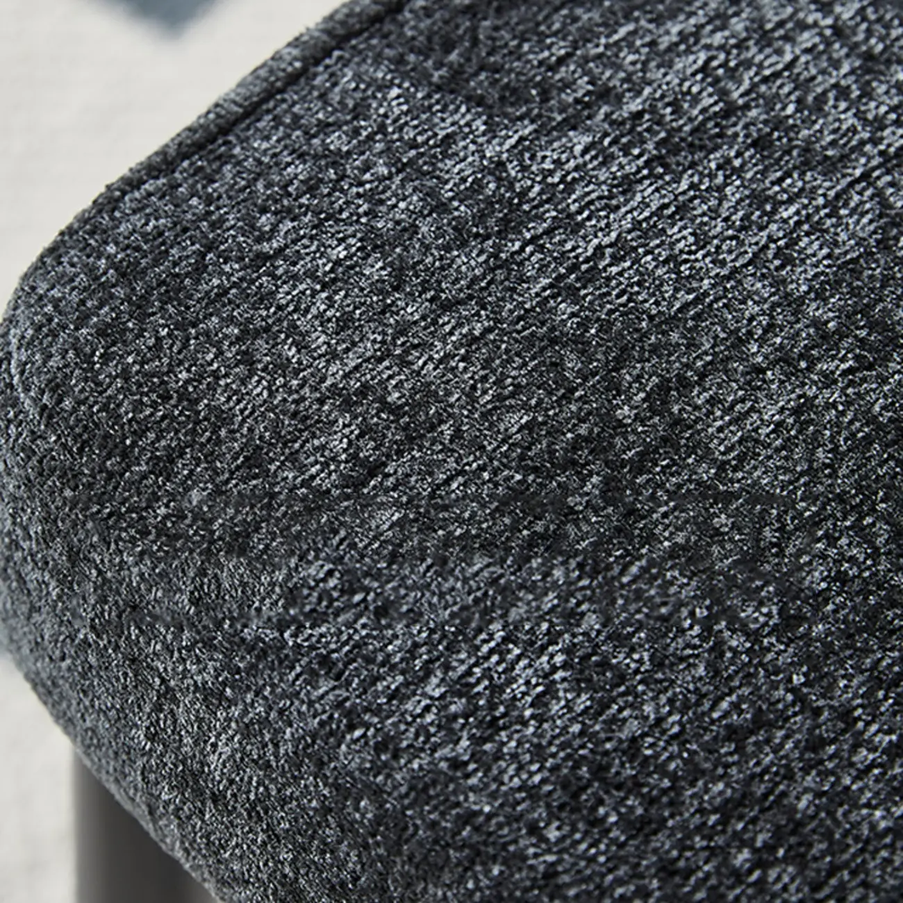 Mid-Century Modern Linen Upholstered Dining Chair Image - 8 | homeyfad