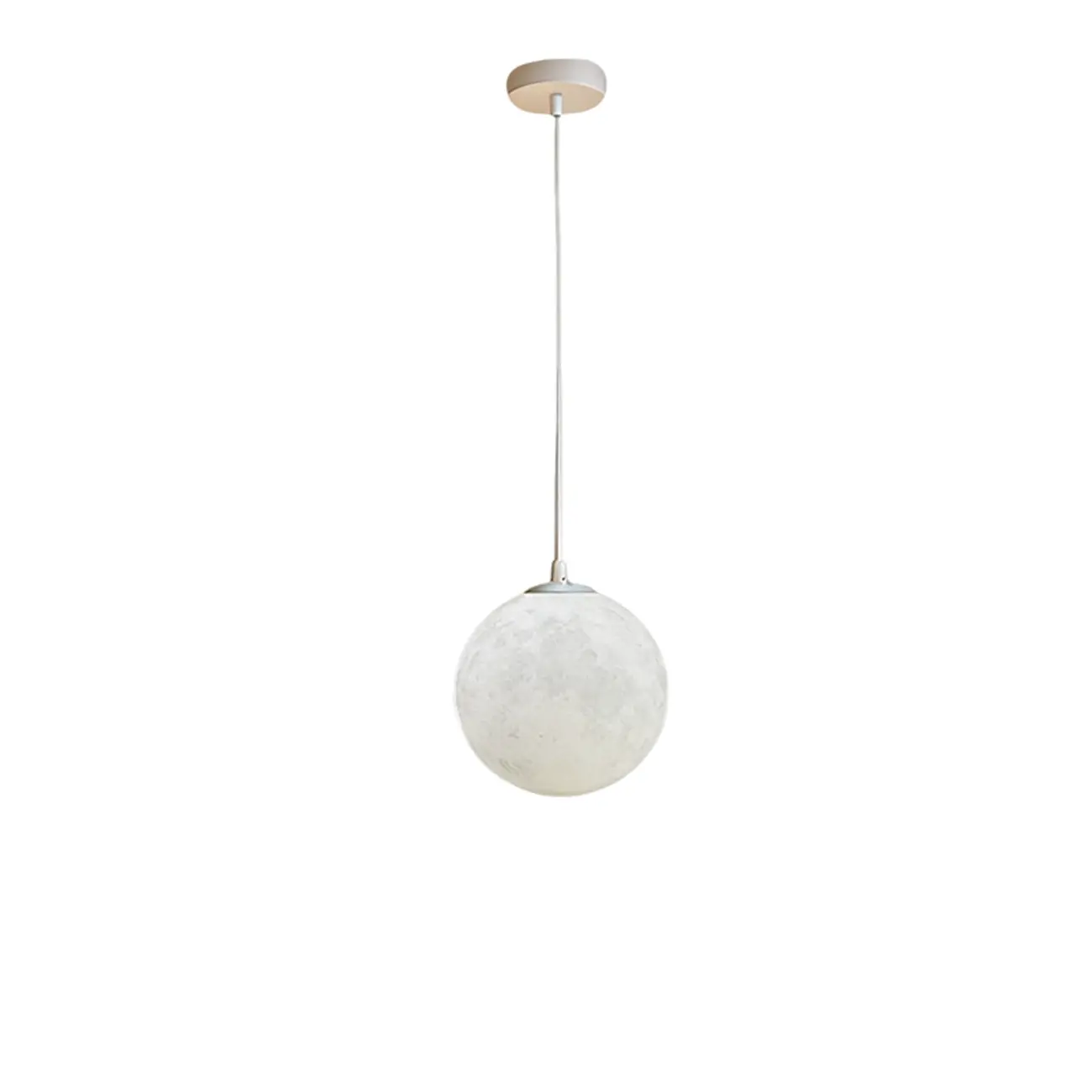 Dimmable 3D Moon Pendant Light for Modern Bedside Decor Image - 16 | homeyfad