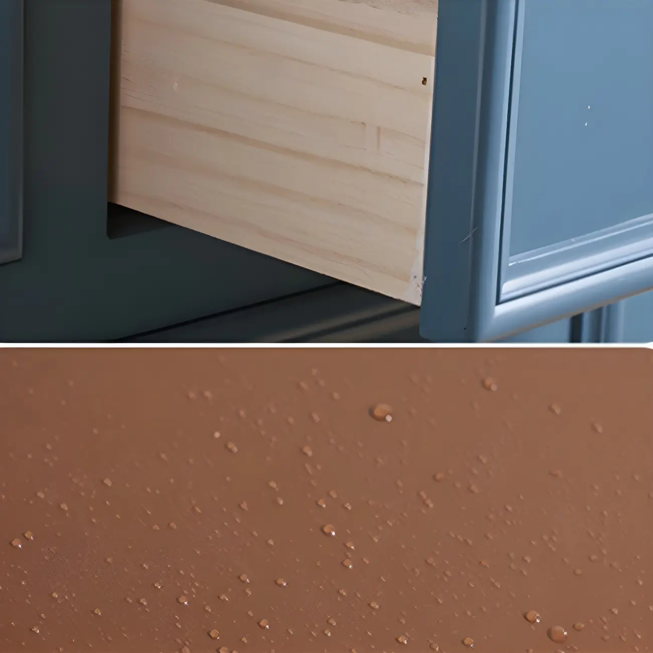 Elegant Classic Lacquered White Brown Wooden Storage Chest Image - 22 | homeyfad