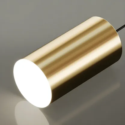 39.5"H Sleek Dimmable Black LED 2-Light Wall Lamp for Bedside