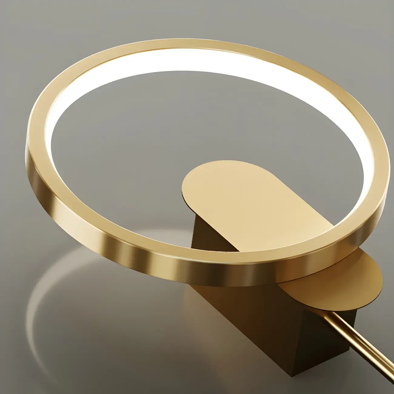 39.5"H Sleek Dimmable Black LED 2-Light Wall Lamp for Bedside