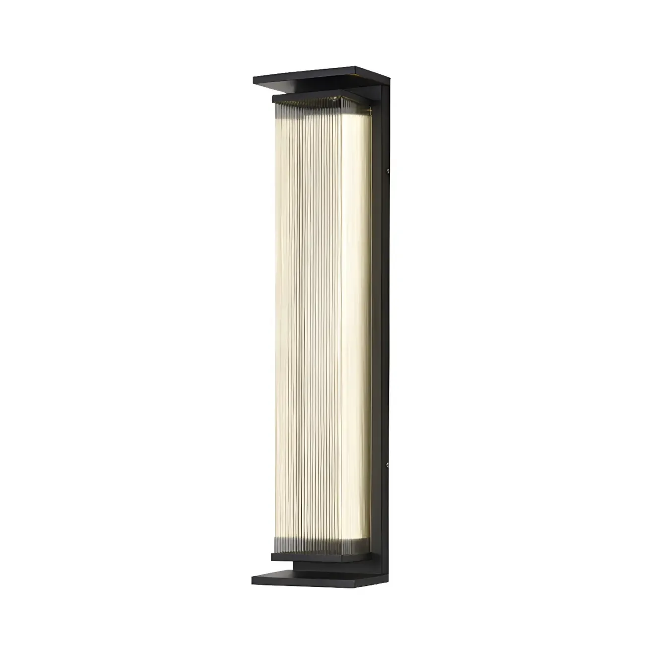 Modern Geometric Outdoor Steel LED Wall Light Image - 9