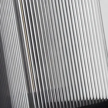 Modern Geometric Outdoor Steel LED Wall Light Image - 14