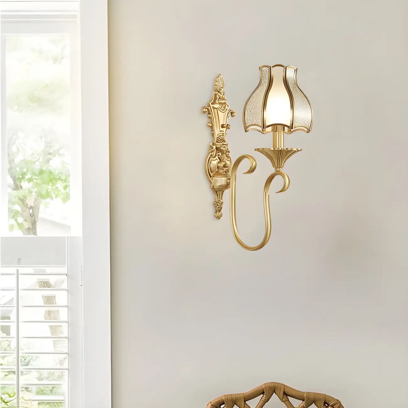 Gold Vintage Vanity Wall Light for Indoor Spaces Image - 6 | homeyfad