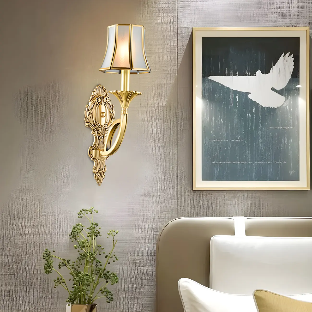 Gold Vintage Vanity Wall Light for Indoor Spaces Image - 8 | homeyfad