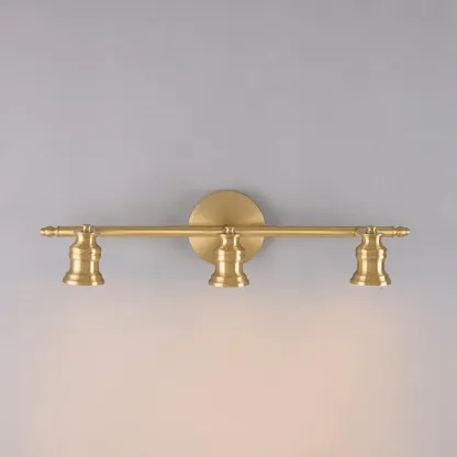 Modern Gold Metal Vanity Light for Bathroom Fixture Image - 4