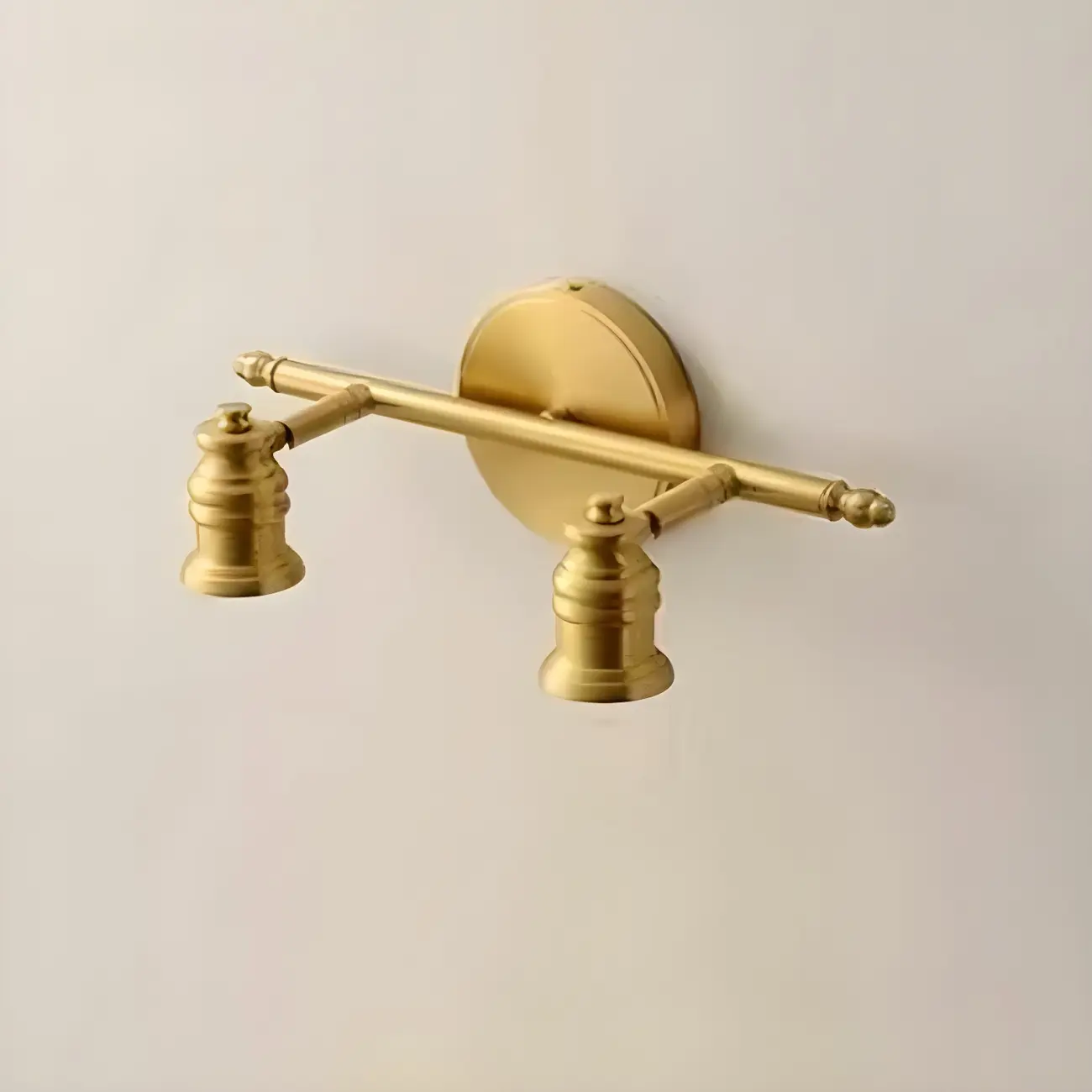 Modern Gold Metal Vanity Light for Bathroom Fixture Image - 5 | homeyfad