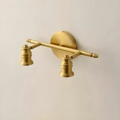 Modern Gold Metal Vanity Light for Bathroom Fixture Image - 5