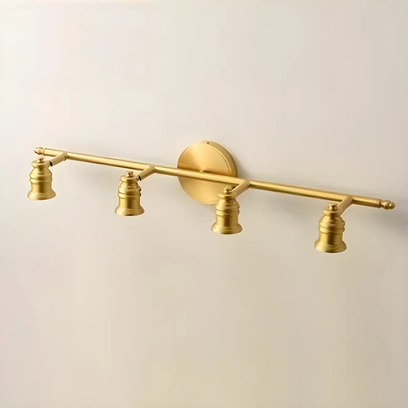 Modern Gold Metal Vanity Light for Bathroom Fixture Image - 7 | homeyfad