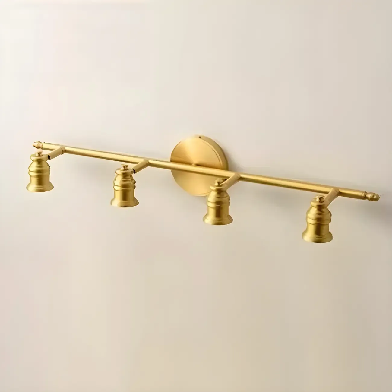 Modern Gold Metal Vanity Light for Bathroom Fixture Image - 7