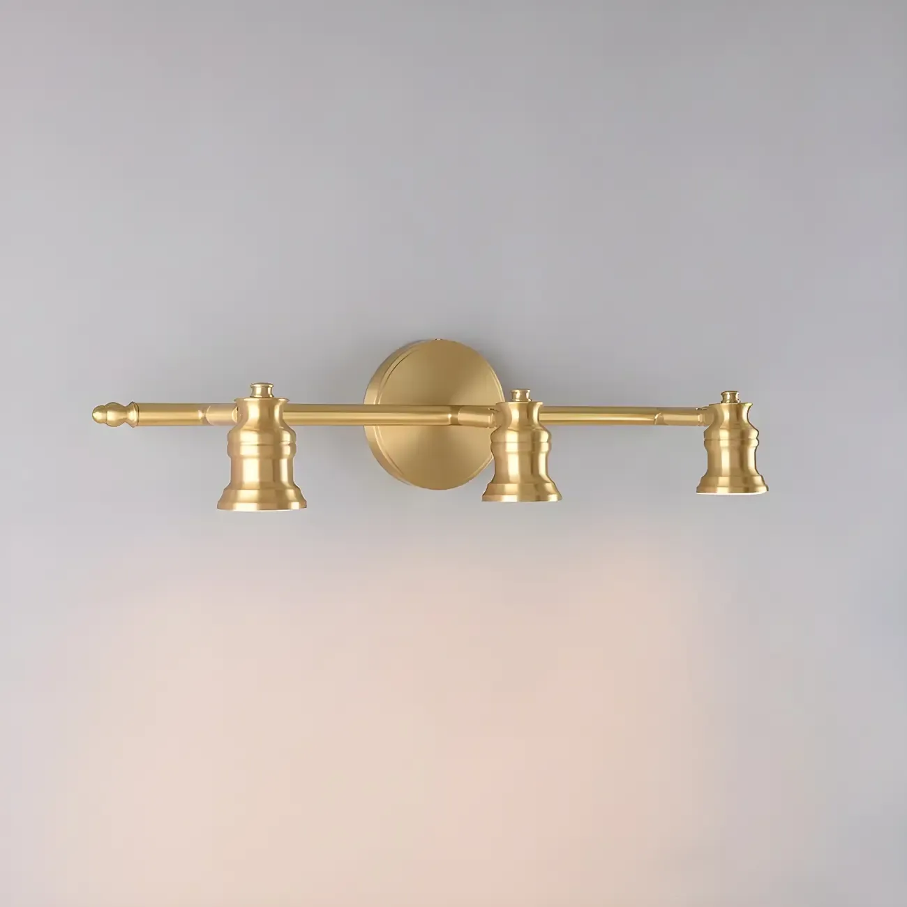 Modern Gold Metal Vanity Light for Bathroom Fixture Image - 8