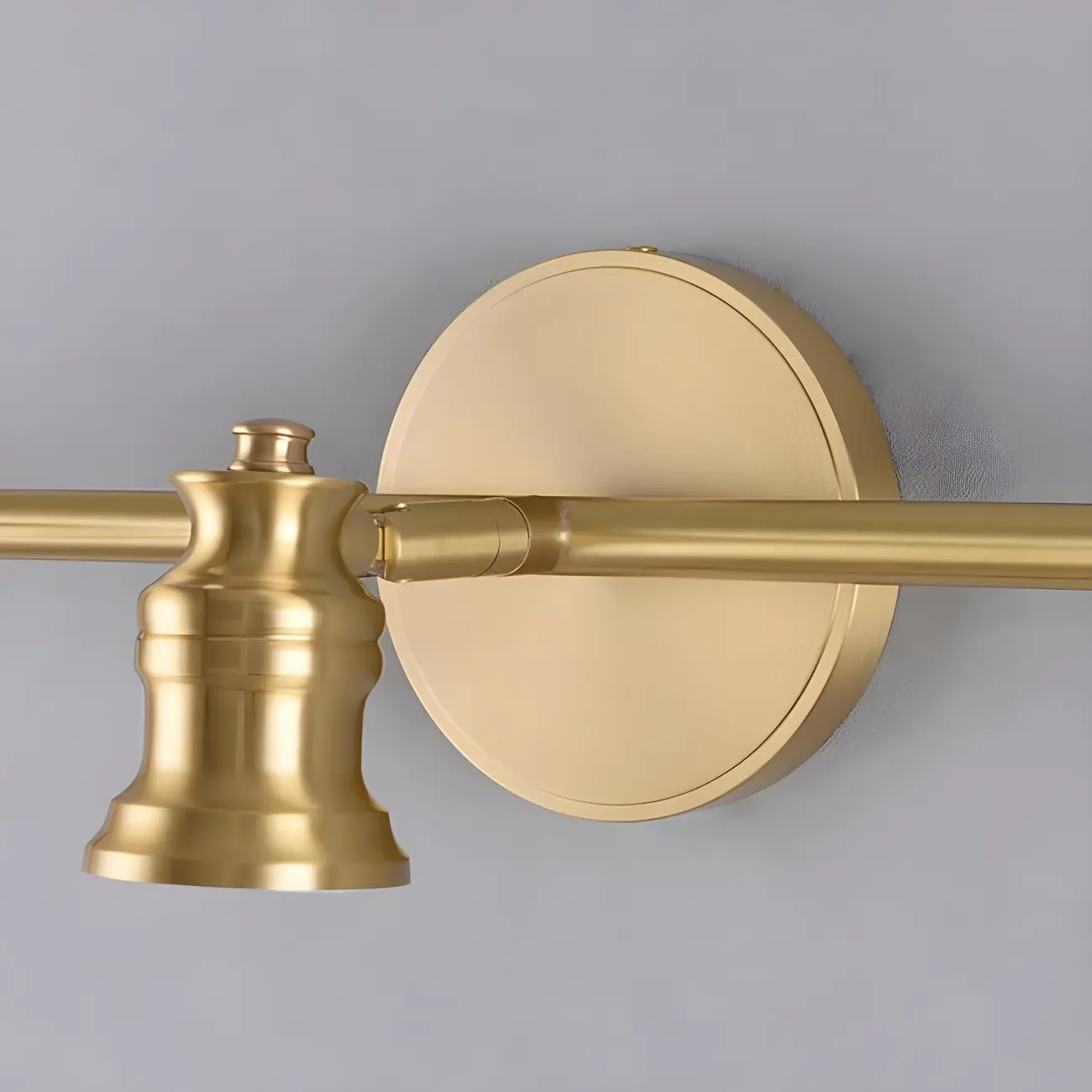 Modern Gold Metal Vanity Light for Bathroom Fixture Image - 9 | homeyfad