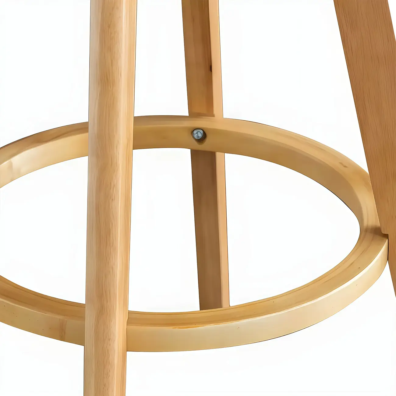 Saddle Leather Counter Height Low Back Swivel Bar Stools Image - 8 | homeyfad