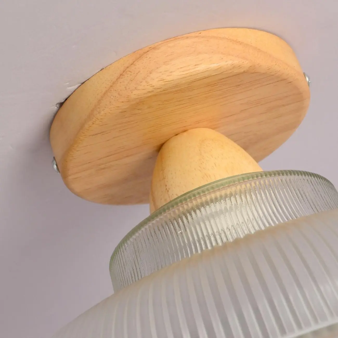 Modern LED Semi Flush Ceiling Light for Living Room Image - 14 | homeyfad