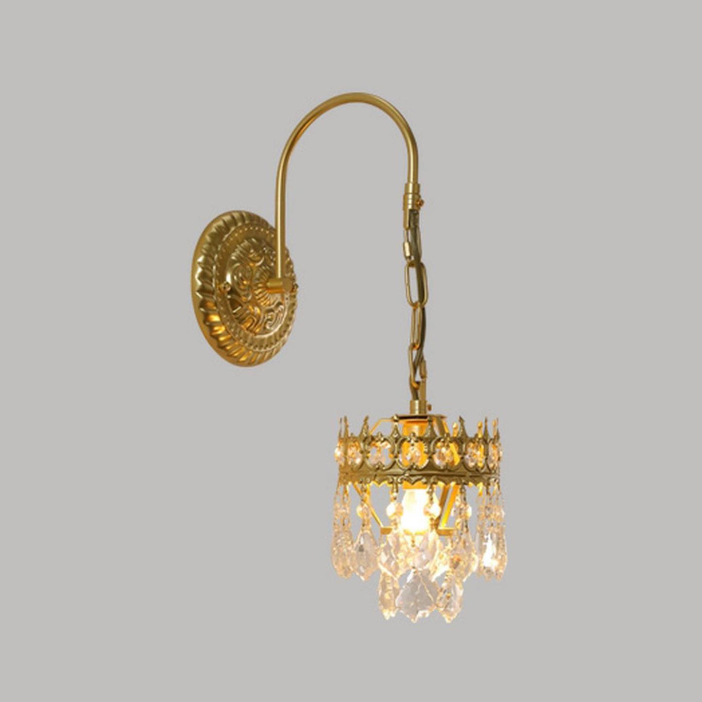 Classic Art Rechargeable Wall Sconce for Hallway Lighting