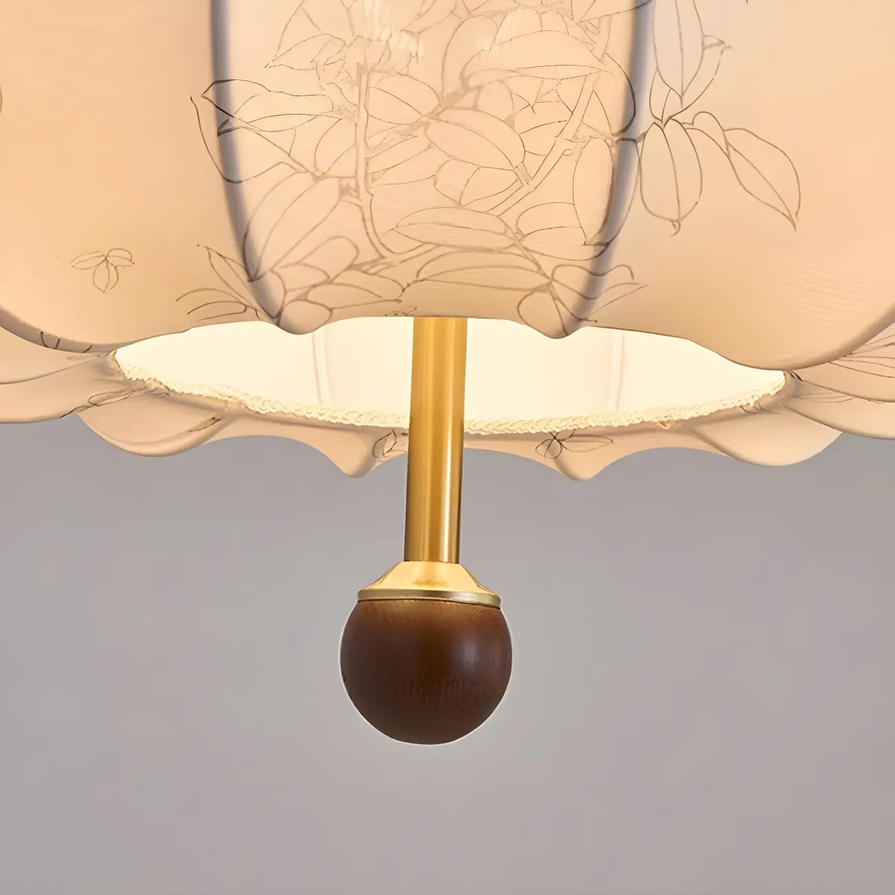 Multi Lights Chandelier Light Fixtures with White Fabric for Bedroom Image - 5 | homeyfad