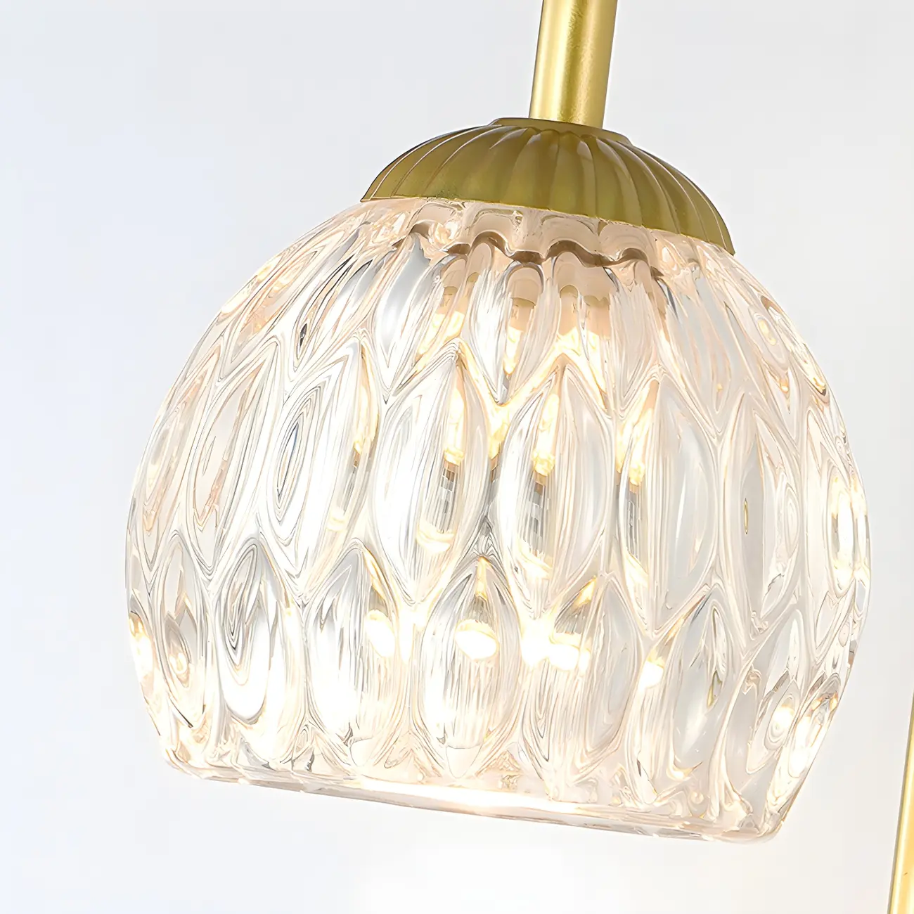 Modern Glass Wall Sconce with Wood Shelf for Bedroom Decor | homeyfad