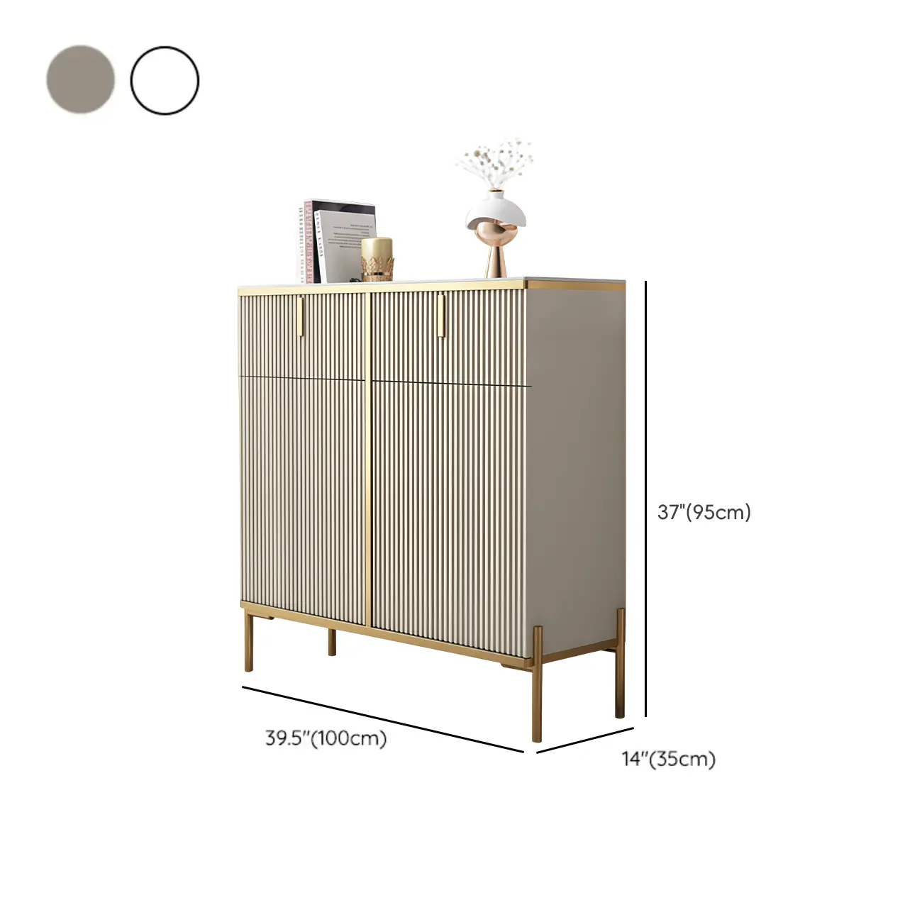 Glam Light Coffee Wood Entryway Shoe Cabinet #size | homeyfad