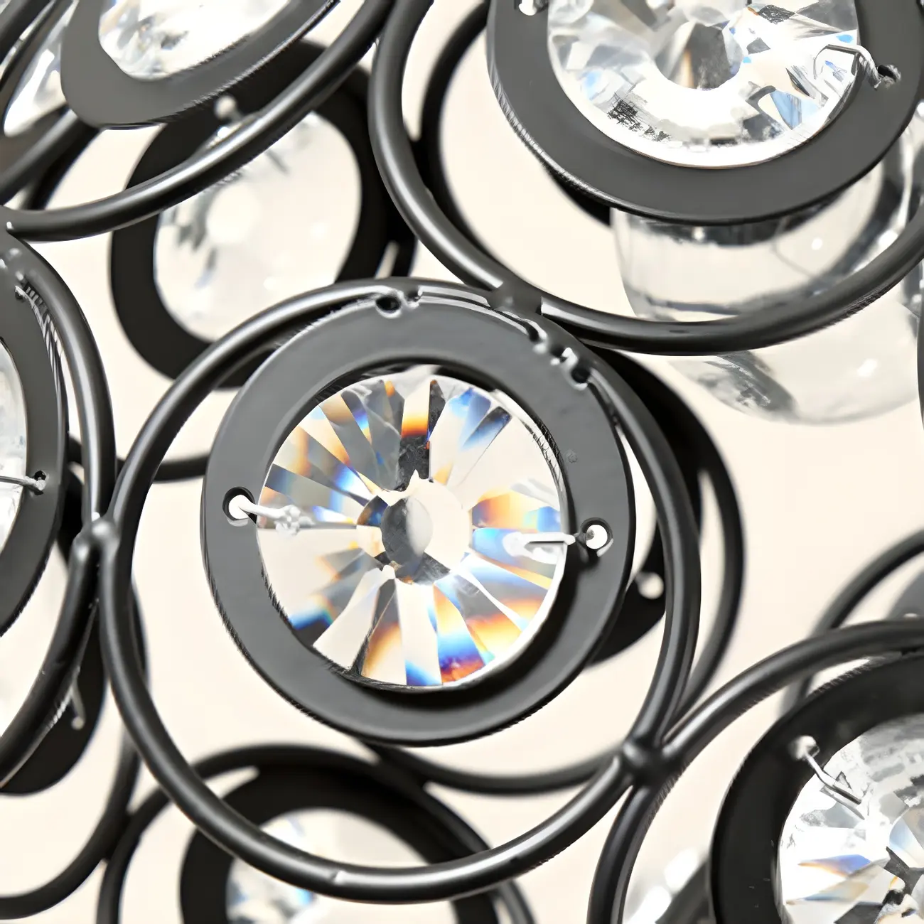 Elegant Sphere Hollowed Metal Semi Flush Ceiling Light | homeyfad