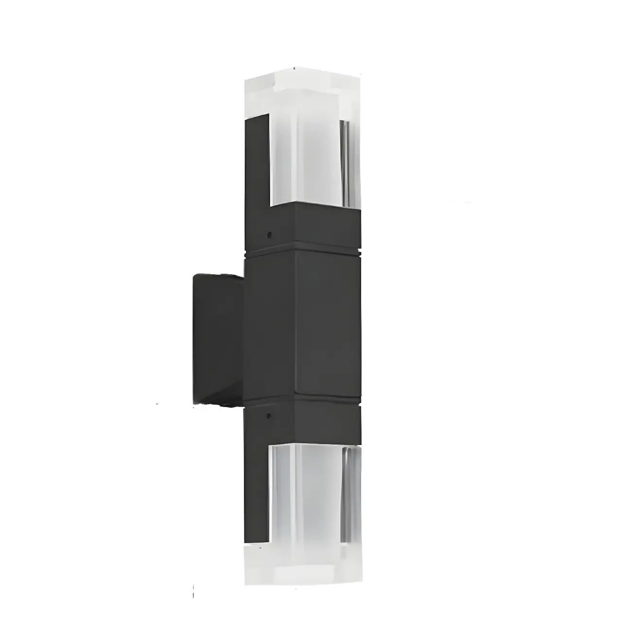 Modern Geometric Metal Acrylic Outdoor Wall Light Image - 9 | homeyfad