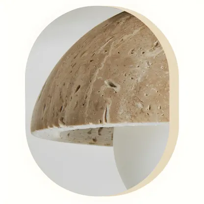Modern Glass Flush Mount Ceiling Light for Aisle Ambiance Image - 6