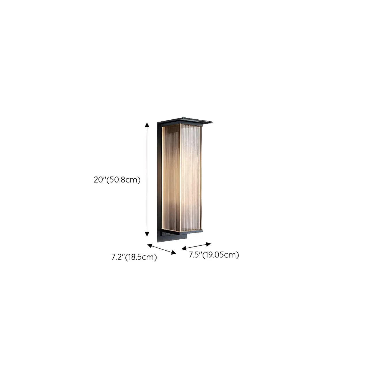 Modern Geometric Stainless Steel Outdoor Wall Light Image - 18 | homeyfad