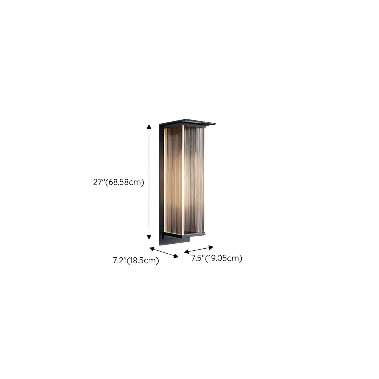 Modern Geometric Stainless Steel Outdoor Wall Light Image - 19 | homeyfad