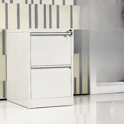 Glam Steel Filing Cabinet with Drawers in 3 Colors for Office Image - 5
