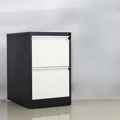 Glam Steel Filing Cabinet with Drawers in 3 Colors for Office Image - 6