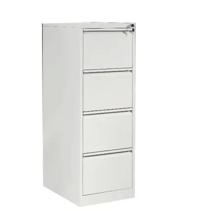 Glam Steel Filing Cabinet with Drawers in 3 Colors for Office Image - 10