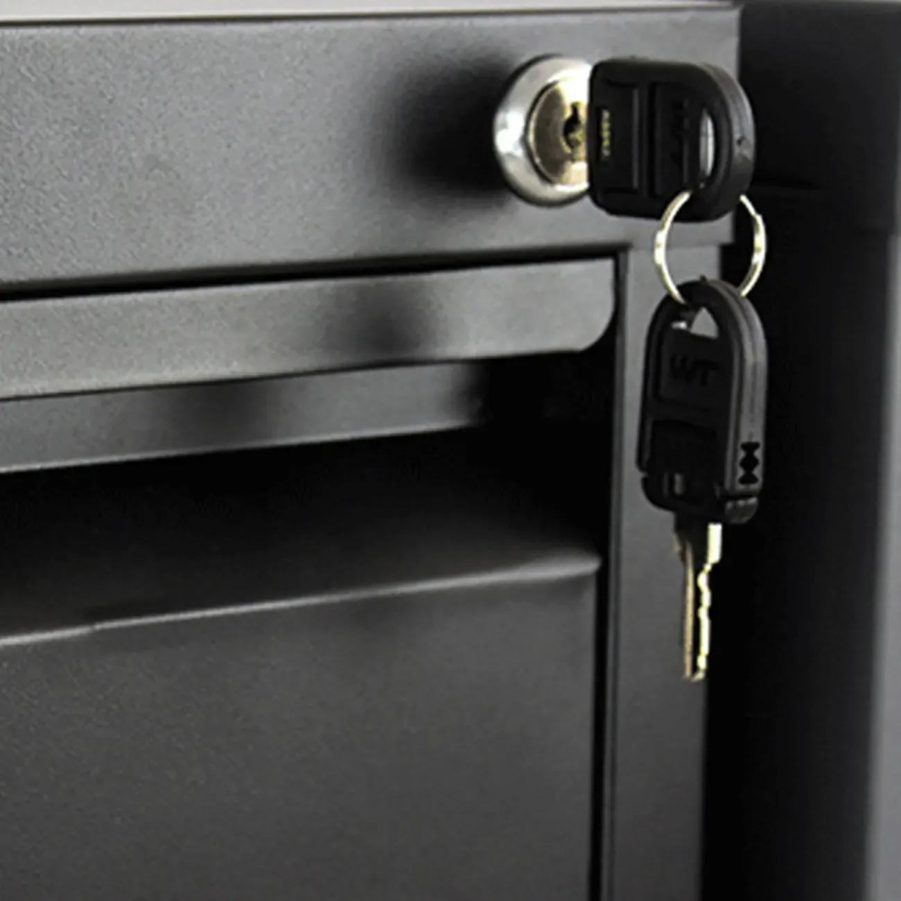 Glam Steel Filing Cabinet with Drawers in 3 Colors for Office Image - 14