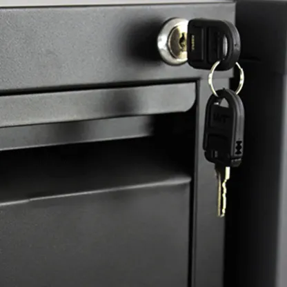 Glam Steel Filing Cabinet with Drawers in 3 Colors for Office Image - 14